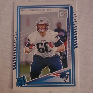 2025 Donruss Rated Rookie Will Campbell